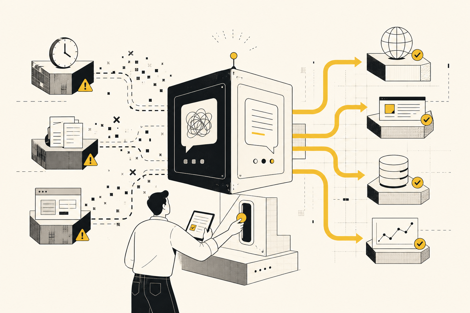 Illustration for Why Your AI Assistant Gives Outdated Answers—and How to Keep Its Knowledge Current